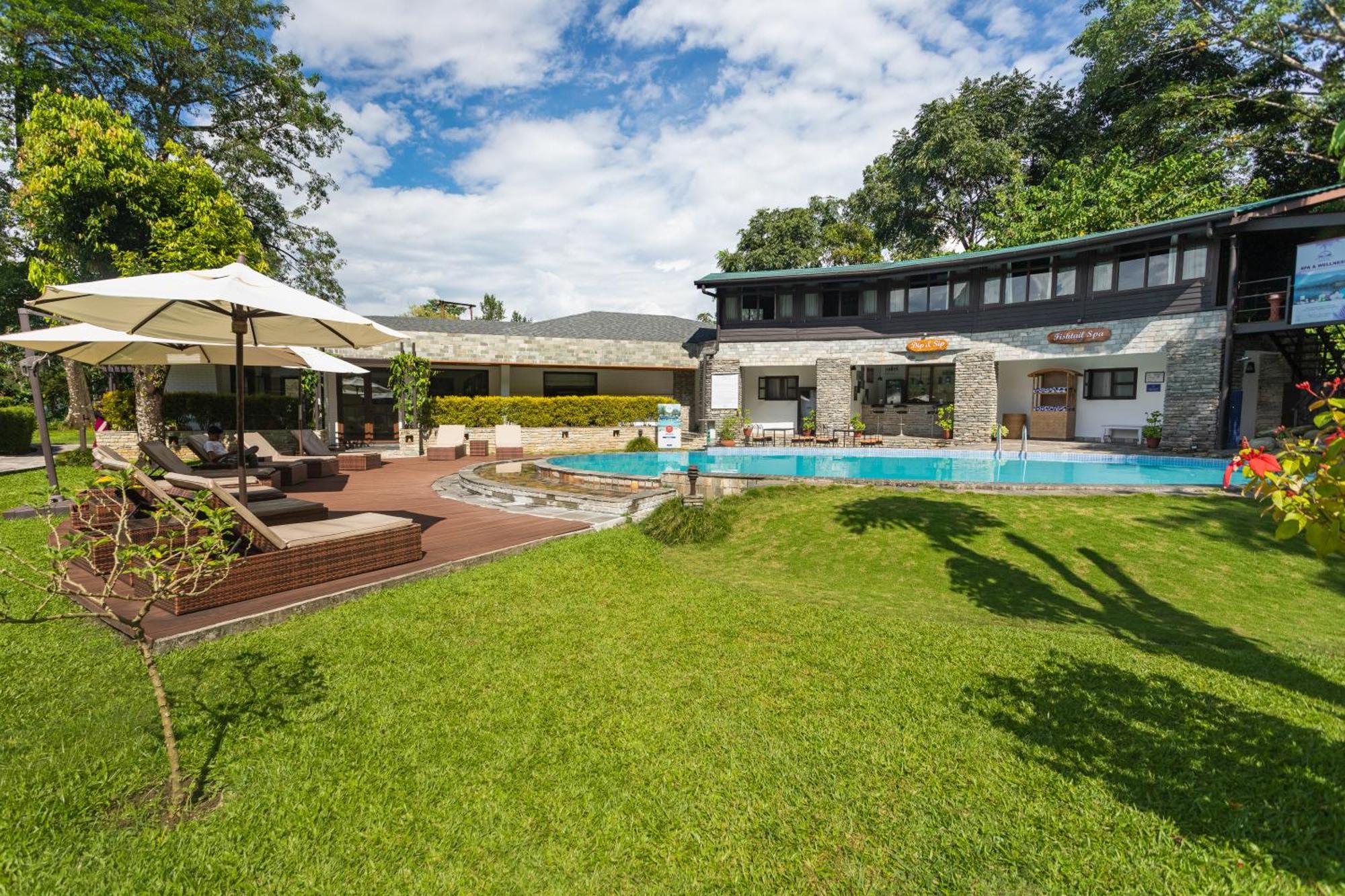 Fish Tail Lodge Pokhara Exterior foto