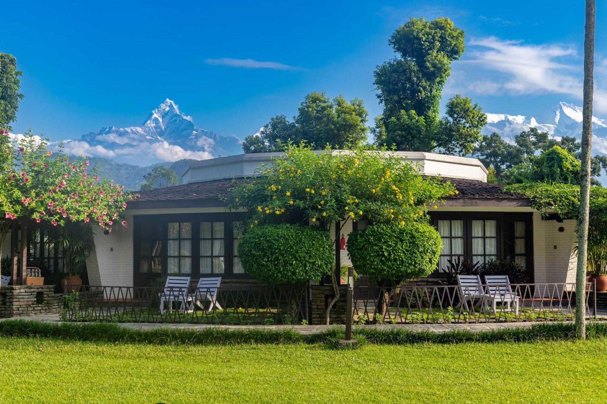 Fish Tail Lodge Pokhara Exterior foto